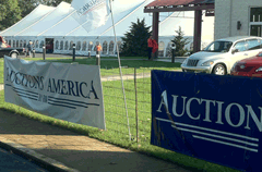 Auburn Auction Park 4' x 15' Banner